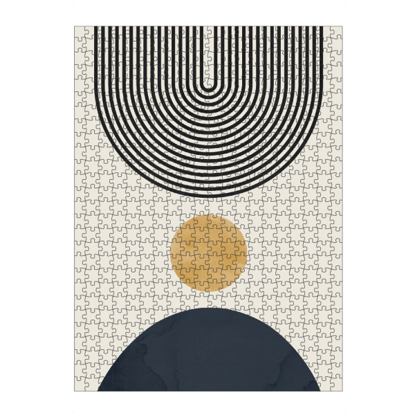 artboxONE Puzzle "Kreise und Linien F" artboxONE - Abstrakt,Geometrie