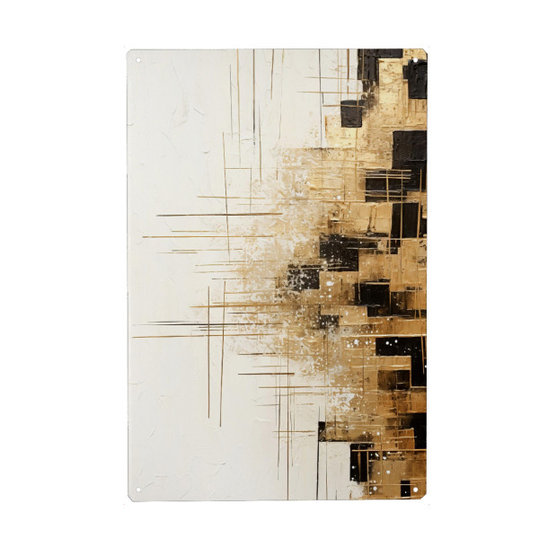 Holzbild "ABSTRAKTE KUNST Wachstum" artboxONE - Abstrakt,Geometrie