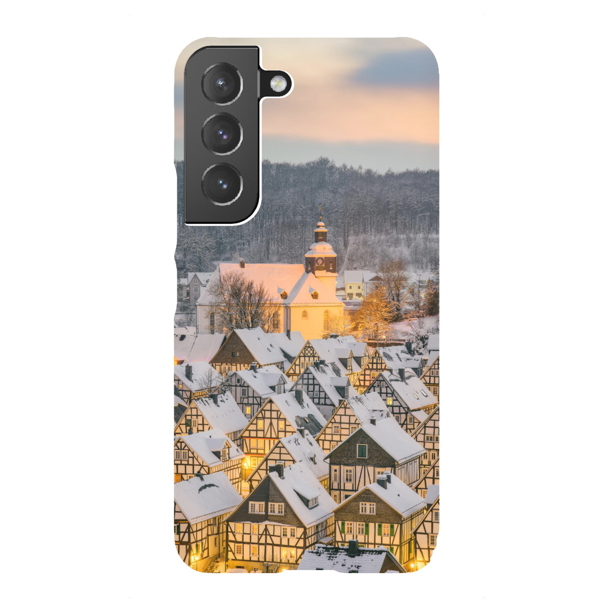 "Freudenberg Winterabend"für Samsung Galaxy - Premium-Case Handyhülle artboxONE