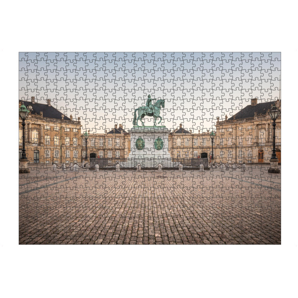 Puzzle Ravensburger "Schloss Amalienborg" artboxONE - Städte,Architektur,Städte / København