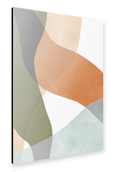 Alu-Dibond "Expressive boho D" 30x20 cm artboxONE