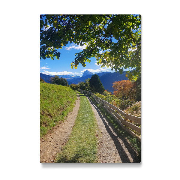 Galerie-Print "Wanderweg in Süd Tirol" 30x20 cm artboxONE