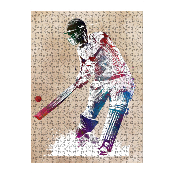artboxONE Puzzle "Cricket-Sportkunst A" artboxONE - Sport,Sport / Motivation - Cricket,Sport,Spiel,Cricket,Grafik,Illustration - Bild cricket
