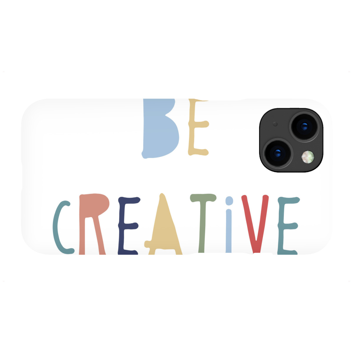 "Seien Sie kreativ"für iPhone - Premium-Case Handyhülle artboxONE