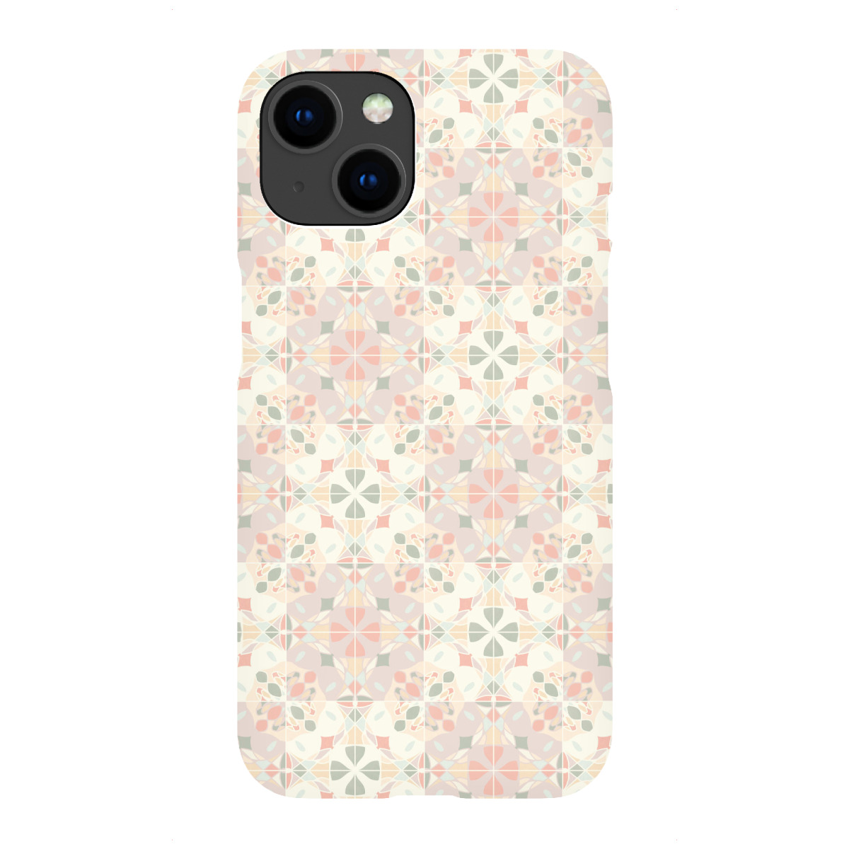 iPhone "Buntglasfliesen" Premium-Case Handyhülle artboxONE