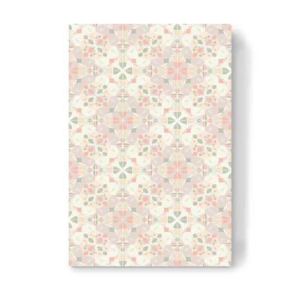 Leinwandbild "Buntglasfliesen" artboxONE - Abstrakt,Geometrie - Fliesen,Wandfliesen,Buntglas,Glas,Jugendstil,Art deco,Küchenfliesen,Tapeten