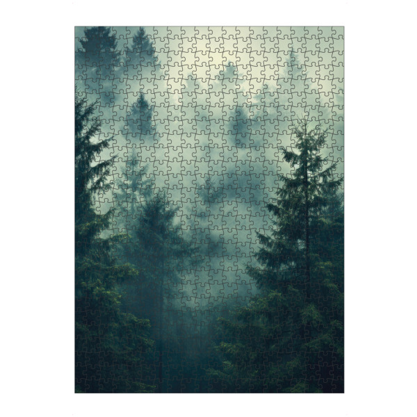 artboxONE Puzzle "Der Wald im Nebel" artboxONE - Natur