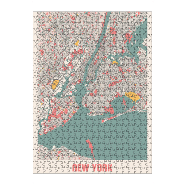artboxONE Puzzle "New York Stadtplan" artboxONE - Städte / New York,Kartografie