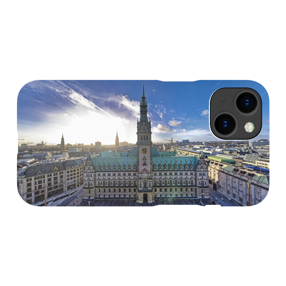 iPhone "Hamburger Rathaus - H 50m" Premium-Case Handyhülle artboxONE
