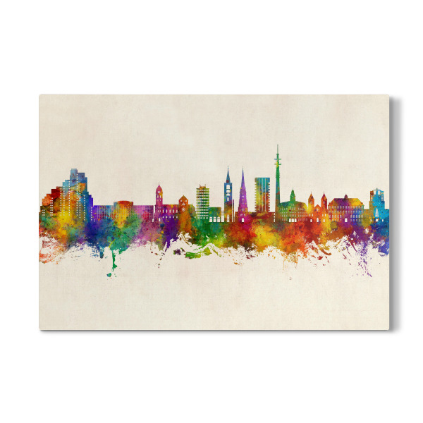 Galerie-Print "Gelsenkirchen Skyline Urban" 30x20 cm artboxONE