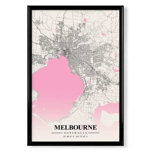 City Map Melbourne