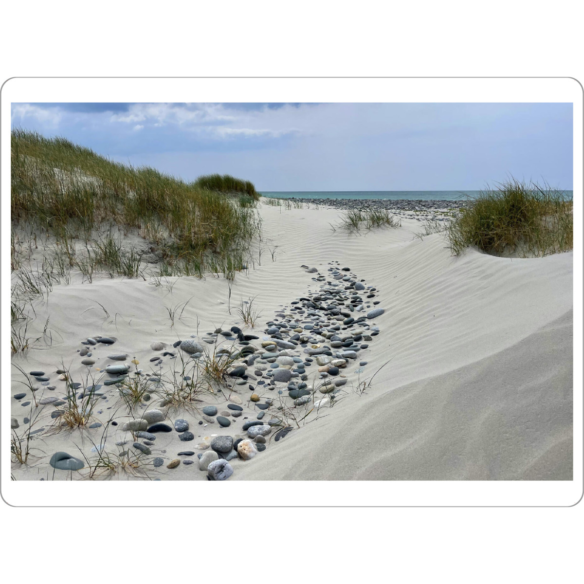 Tischset "Kieselsteine am Strand" artboxONE - Natur,Reise,Reise / Strand und Meer