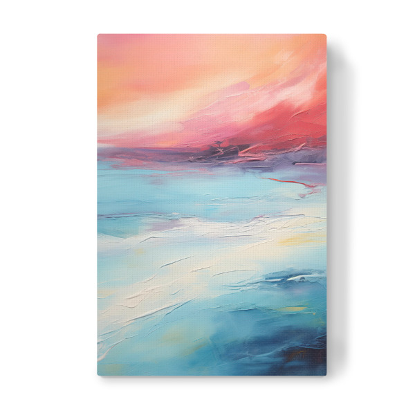 Leinwandbild "Swirling colors and fluid shapes" artboxONE - Reise,Abstrakt,Reise / Strand und Meer