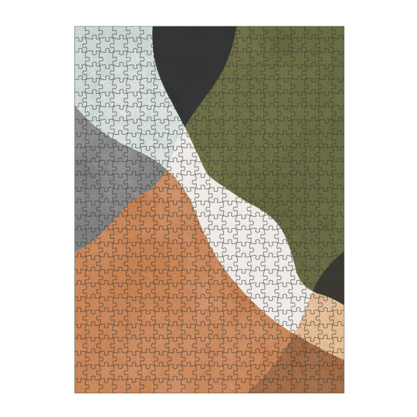 artboxONE Puzzle "Ausdrucksstarker Boho E" artboxONE - Abstrakt,Geometrie