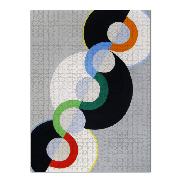 Puzzle Ravensburger "Delauny - Endless Rhythm" artboxONE - Abstrakt,Geometrie