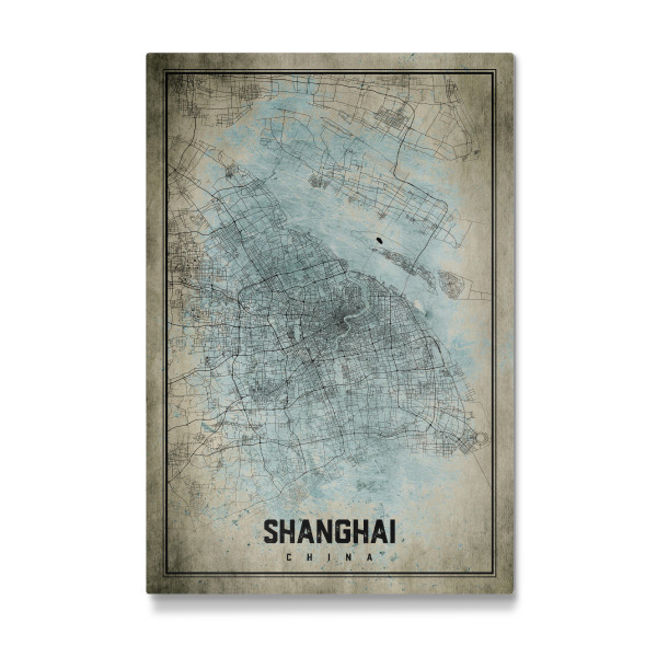 Galerie-Print "Vintage Shanghai China" 30x20 cm artboxONE