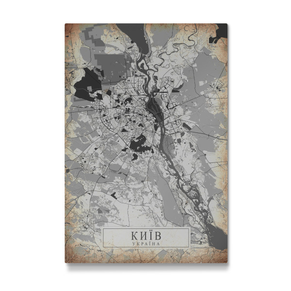 Galerie-Print "Vintage Kiew Ukraine" 30x20 cm artboxONE