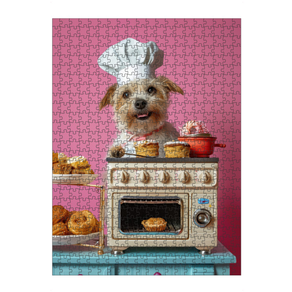 artboxONE Puzzle "Muffin-Terrier" artboxONE - Tiere,Liebe