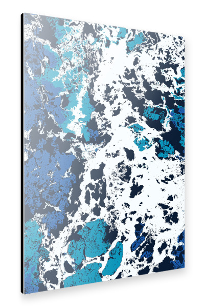 Alu-Dibond "Flüssige Geduld" 30x20 cm artboxONE