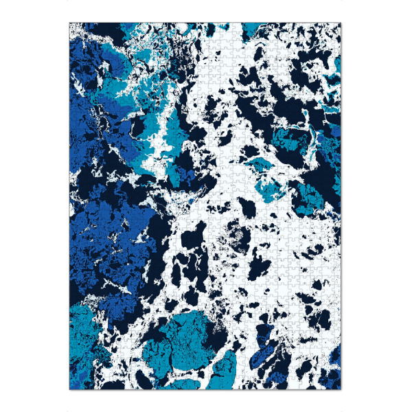 Puzzle Ravensburger "Flüssige Geduld" artboxONE - Natur,Abstrakt