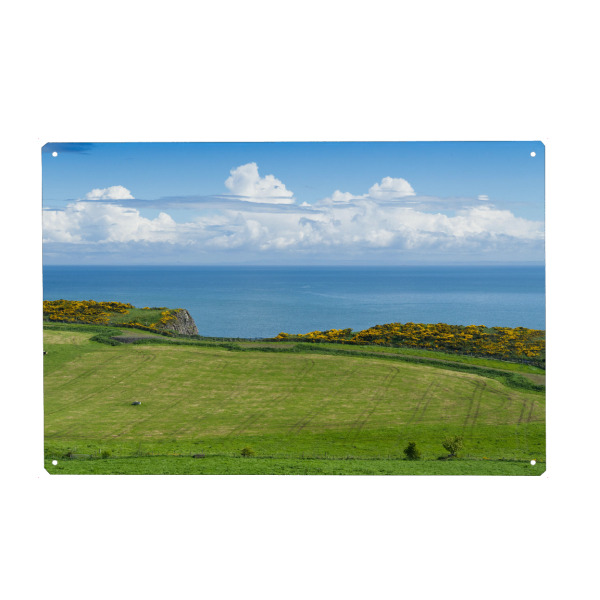 Holzbild "Grüne Küste Nordirland" artboxONE - Natur,Reise / Strand und Meer,Reise / Länder