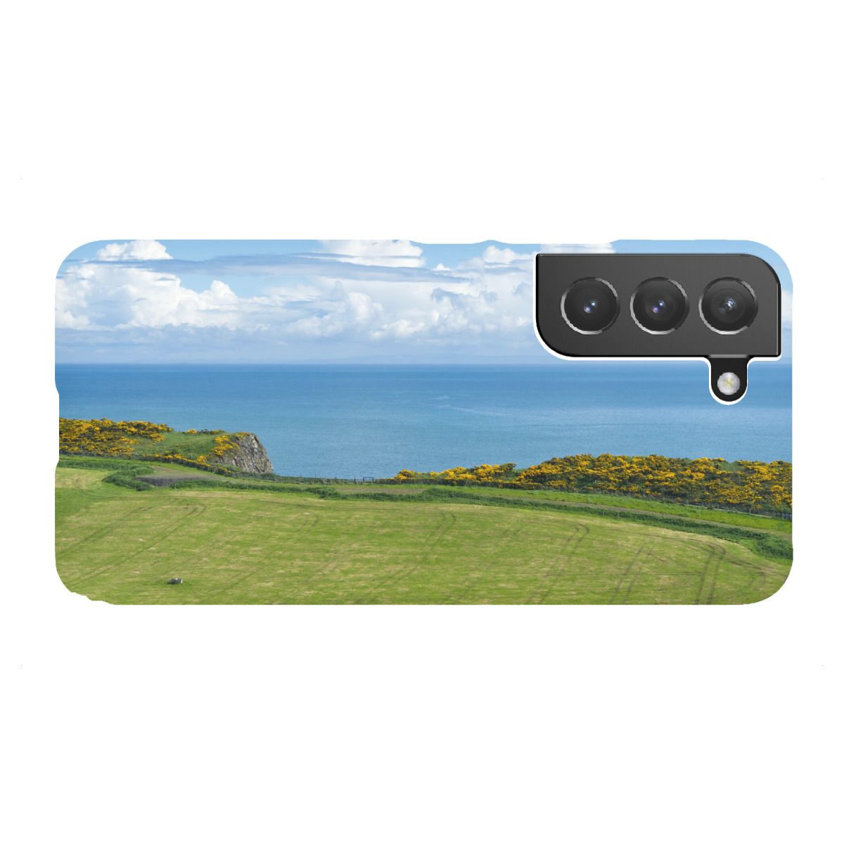 "Grüne Küste Nordirland"für Samsung Galaxy - Premium-Case Handyhülle artboxONE