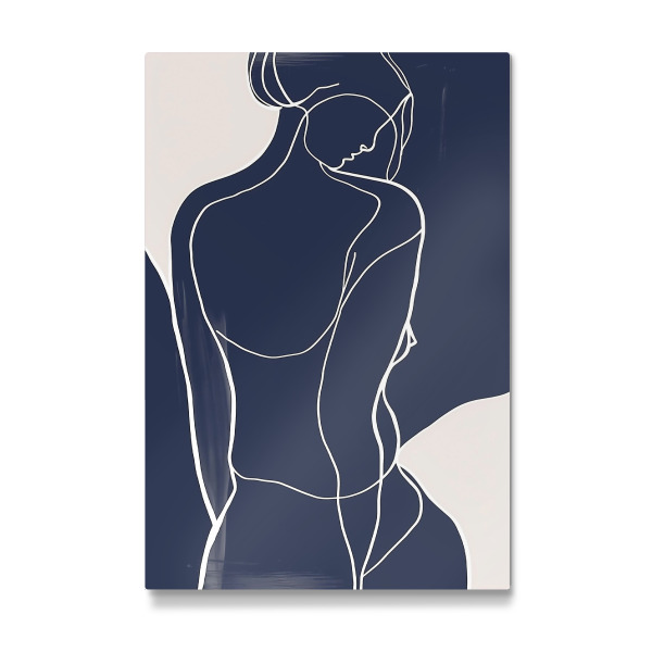 Galerie-Print "Weibliche Silhouette" 30x20 cm artboxONE