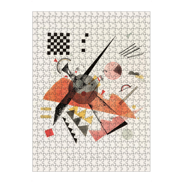 artboxONE Puzzle "Wassily Kandinsky - Orange" artboxONE - Typografie,Abstrakt,Geometrie
