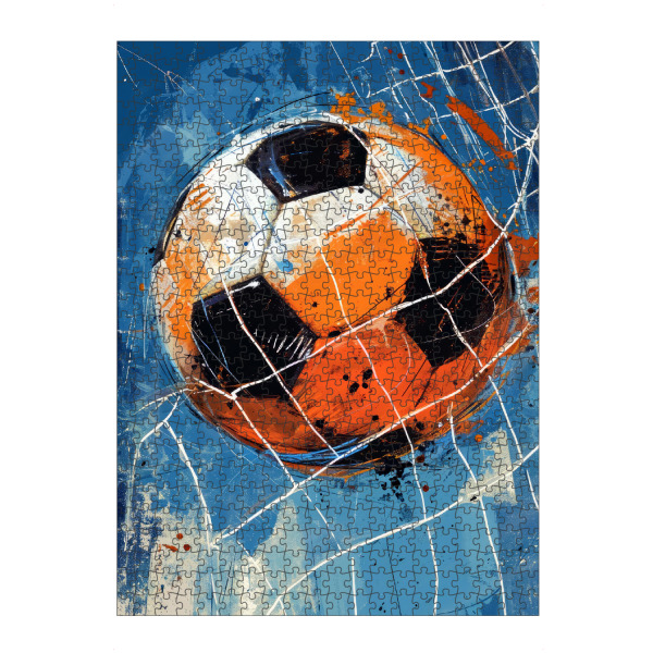 Puzzle Ravensburger "Fußballspieler Sportkunst B" artboxONE - Sport,Sport / Fußball - Ball,Fußball,Fußball,Sport - Bild ball