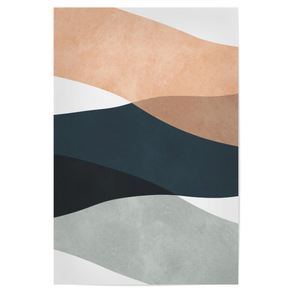 Poster 30x20 cm "Ausdrucksstarker Boho G" artboxONE - Abstrakt,Geometrie