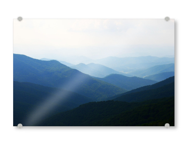 Acrylglasbild "Die Appalachenhügel" artboxONE - Natur,Reise,Reise / Länder