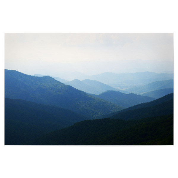 Poster 30x20 cm "Die Appalachenhügel" artboxONE - Natur,Reise,Reise / Länder