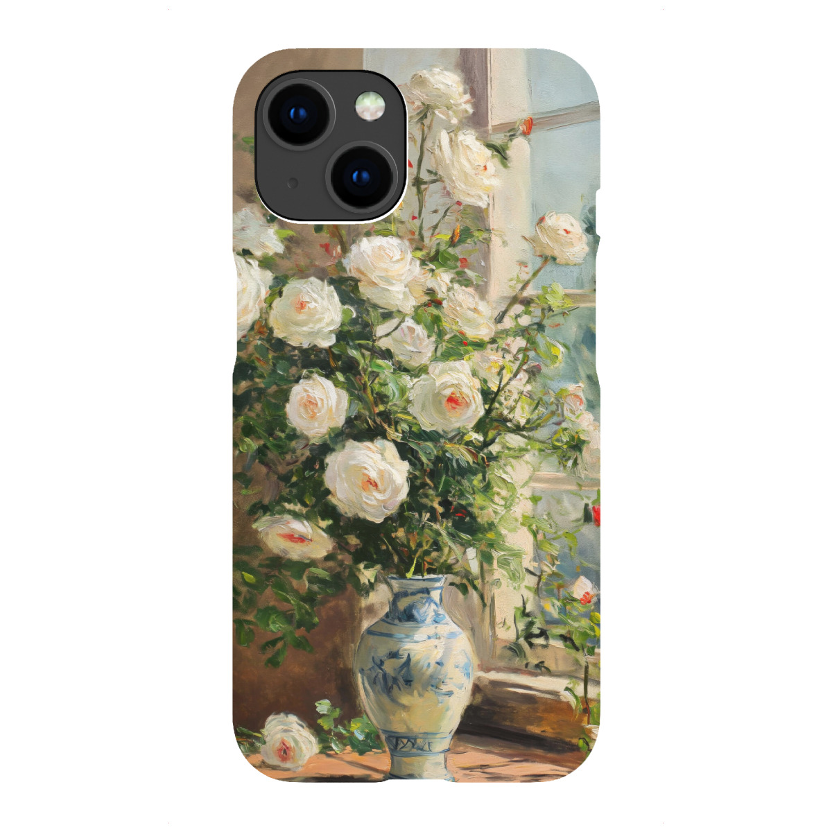 iPhone "Rosen am Fenster" Premium-Case Handyhülle artboxONE