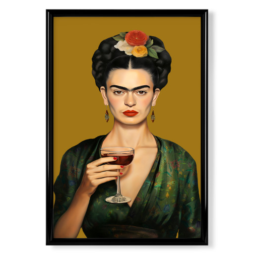 Frida red wine love