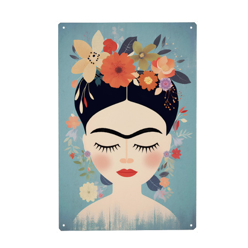 Flowery Frida Kahlo