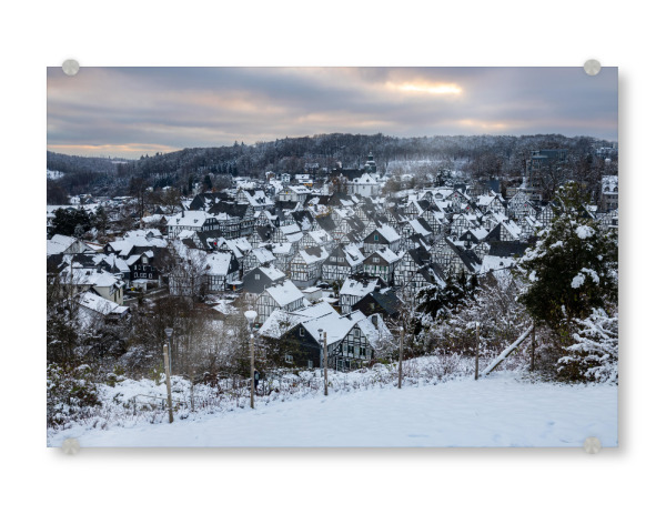 Acrylglasbild "Freudenberg im Sauerland" artboxONE - Architektur