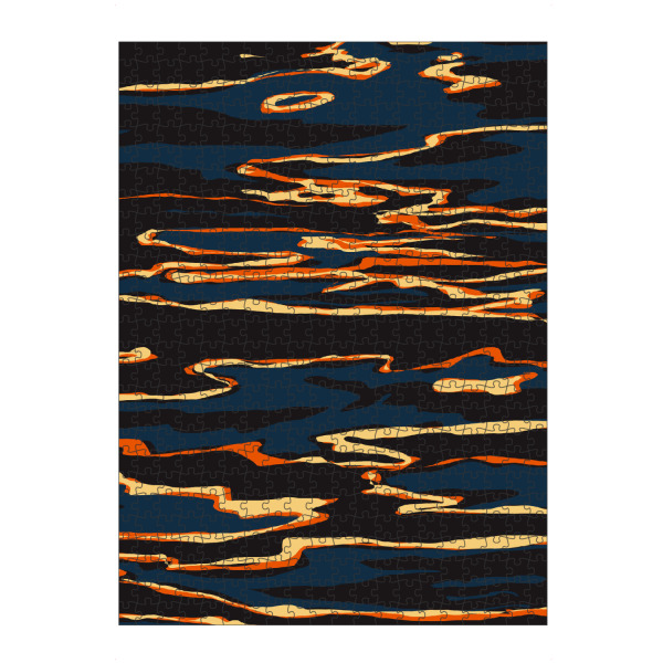 Puzzle Ravensburger "Sonnenuntergangsreflexion" artboxONE - Abstrakt