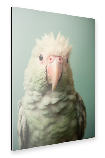 Alu-Dibond "Fröhliches Papageienfoto" 30x20 cm artboxONE