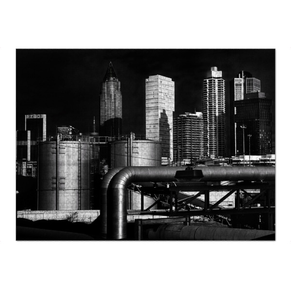 Puzzle Ravensburger "Frankfurt/Main" artboxONE - Städte,Reise,Schwarzweiß,Architektur,Städte / Frankfurt
