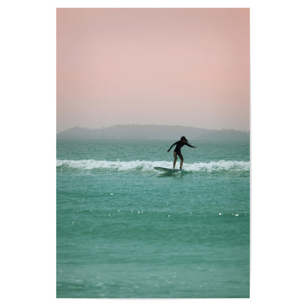 Poster "Surfen in Asien" artboxONE - Natur,Reise,Reise / Strand und Meer,Sport - Surfen