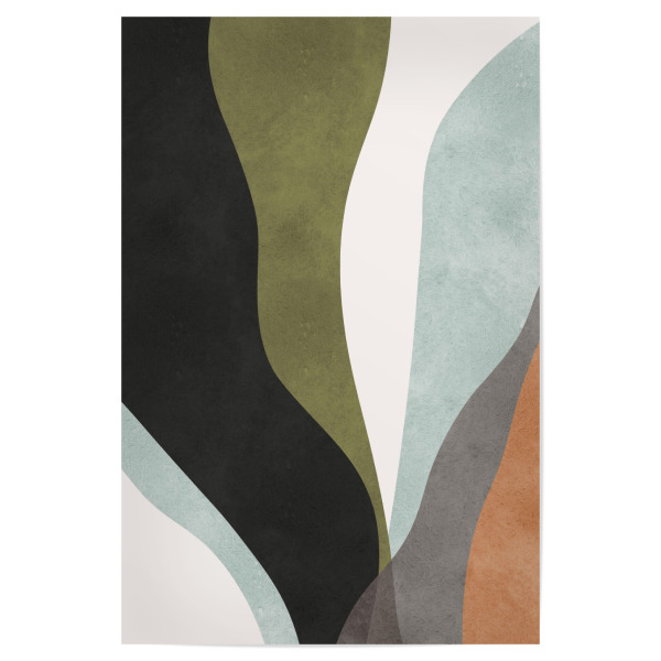 Poster 30x20 cm "Abstrakte Boho-Striche B" artboxONE - Abstrakt,Geometrie