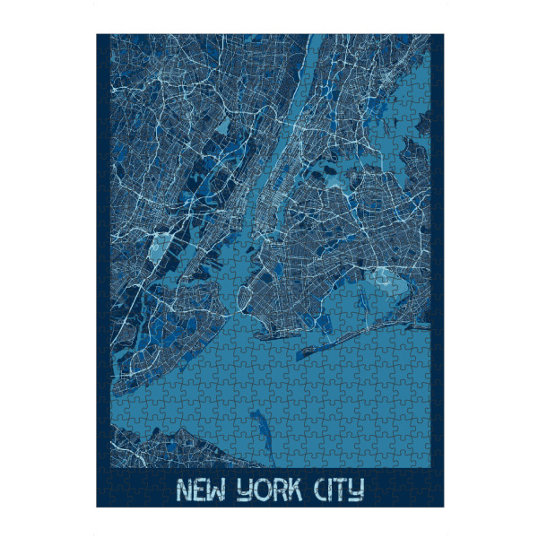 artboxONE Puzzle "NYC Stadtplan" artboxONE - Städte / New York,Kartografie