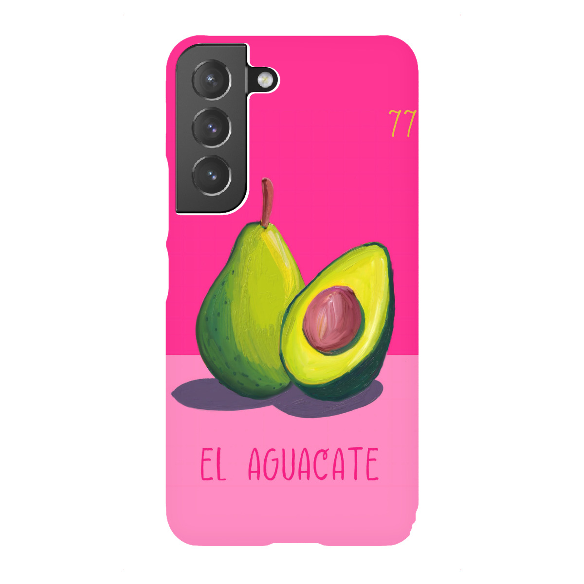 Samsung Galaxy "77 El Aguacate Die Avocado" Premium-Case Handyhülle artboxONE