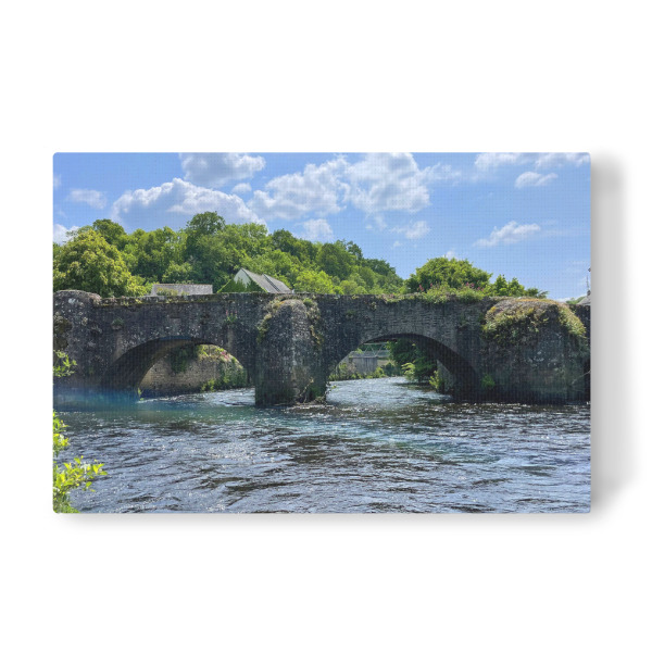 Leinwandbild "Pont de Fleurie" artboxONE - Natur,Floral,Reise / Länder