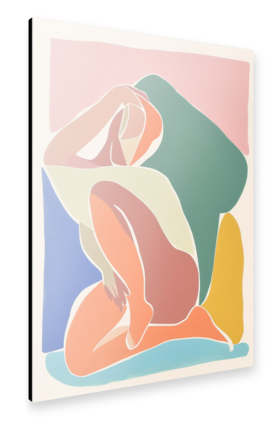 Alu-Dibond "Weibliche Figur" 30x20 cm artboxONE