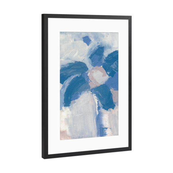 Poster mit Rahmen Schwarz (Metallic) "Garden charm" artboxONE - Natur,Floral,Für Kinder,Abstrakt,Für Mama