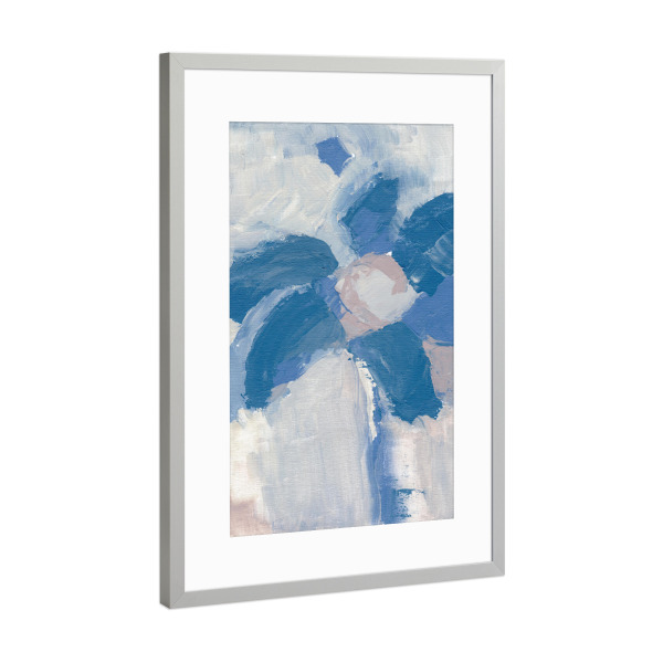Poster mit Rahmen Silber "Garden charm" artboxONE - Natur,Floral,Für Kinder,Abstrakt,Für Mama