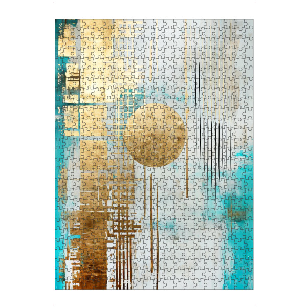 Puzzle Ravensburger "ABSTRAKTE KUNST Himmelspforte" artboxONE - Abstrakt,Geometrie