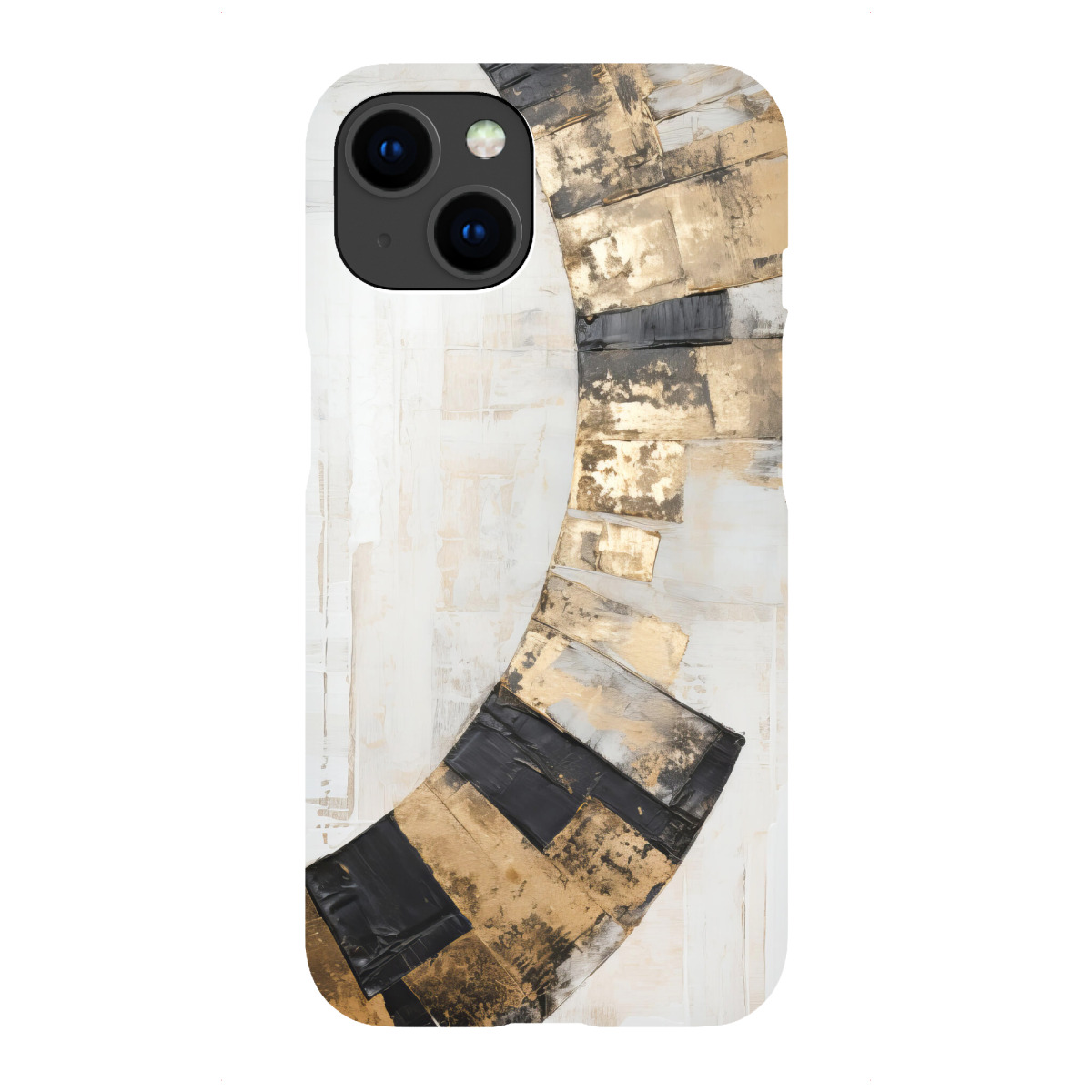 iPhone "ABSTRAKTE KUNST Lauf der Zeit" Premium-Case Handyhülle artboxONE