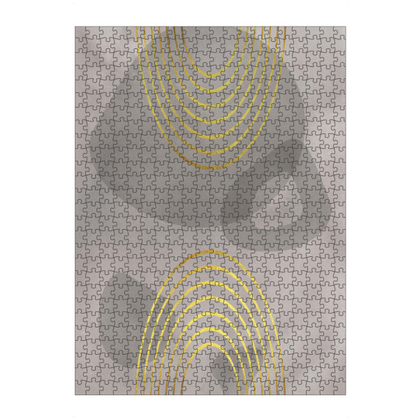 artboxONE Puzzle "Mid-Century Regenbögen" artboxONE - Abstrakt,Geometrie